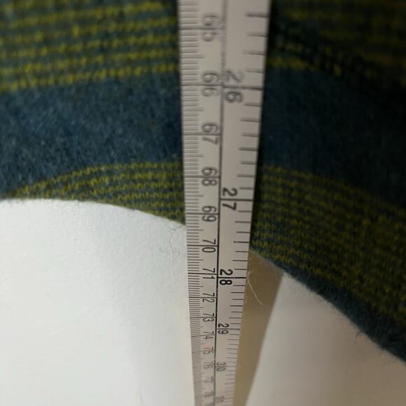 Marmot Pullover Sweater Womens Size L Green Wool Blend Warm Mock Neck - Picture 8 of 9
